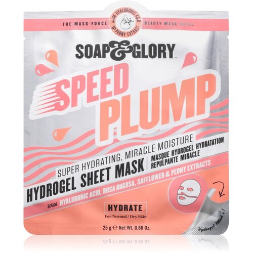 Soap &amp;amp; Glory Speed Plump maska iz platna 25 g Slike