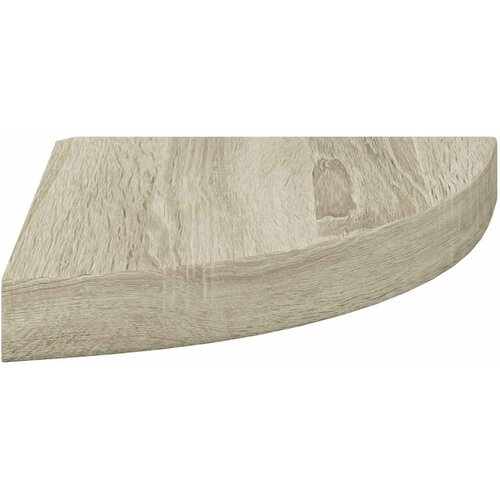  Plutajuća kutna polica boja hrasta 25 x 25 x 3,8 cm MDF Slike