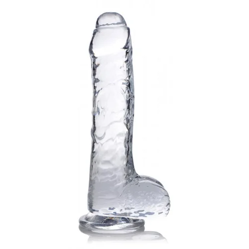 Jock proziran dildo C-Thru, 21 cm