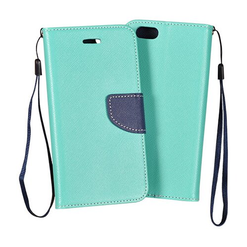  Preklopni ovitek / etui / za&amp;scaron;čita Fancy za Samsung Galaxy A3 (2016) - turkizni &amp;amp; modri Slike