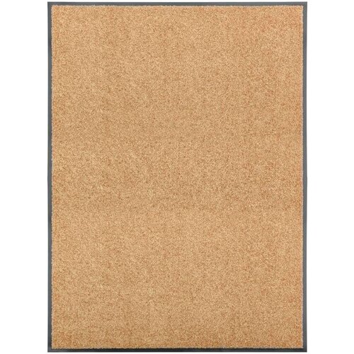 vidaXL Otirač perivi krem 90 x 120 cm Cijene