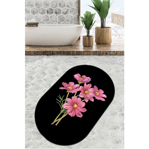  Sitivo Djt - Black (70 x 120) BlackPinkGreen Bathmat Cene
