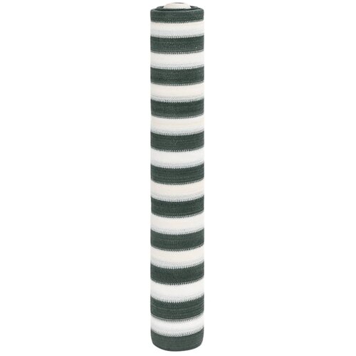 VidaXL Za&amp;scaron;čitna mreža zelena in bela 1x50 m HDPE 75 g/m&amp;sup2; Slike