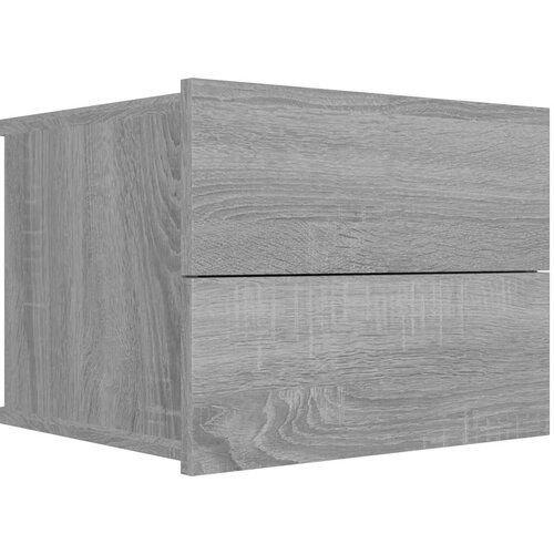 vidaXL Nočna omarica siva sonoma 40x30x30 cm inženirski les, (20730943) Cene