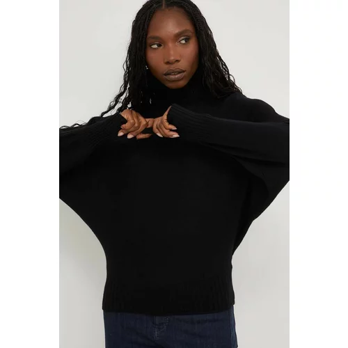 Answear Lab Pulover ženski, črna barva