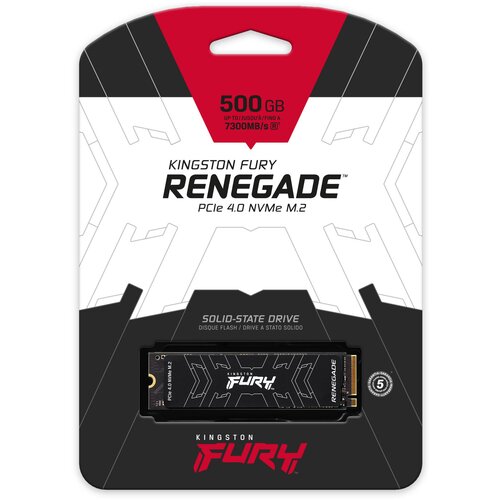 Kingston SSD 500GB NVMe M.2Fury Renegade, PCIe 4.0R/W : 7300/3900MB/s Cijene