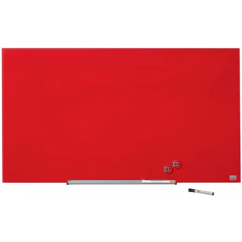  Tabla steklena nobo diamond 99,3x55,9cm NOBO TABLE - RDEČA Cene