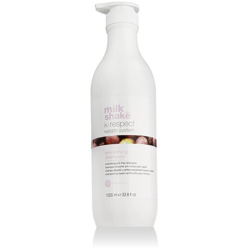 Milk Shake K-Respect Smoothing Shampoo &amp;scaron;ampon za neukrotljive lase 1000 ml unisex Slike