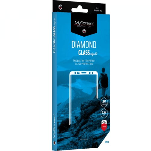 Myscreen protector My Screen protector ZA&amp;Scaron;ČITNO KALJENO STEKLO Honor Magic 8 Pro - DIAMOND GLASS EDGE 3D - črn Slike