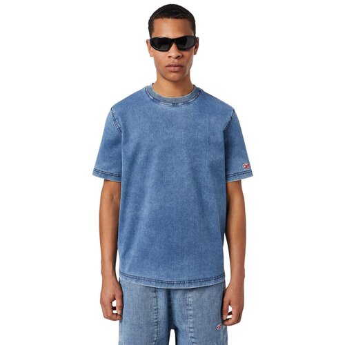 Diesel T-shirt - D-BIGGOR-NE T-SHIRT blue Slike