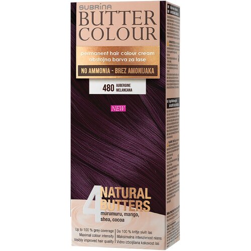 Subrina butter colour farba za kosu - 480 patlidžan Slike