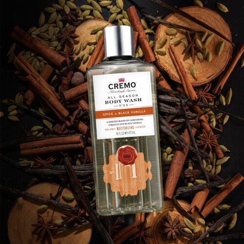 Cremo Spice &amp;amp; Black Vanilla Body Wash gel za tu&amp;scaron;iranje za mu&amp;scaron;karce 473 ml Slike