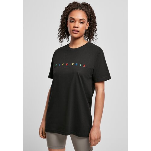 Mister Tee Women's T-shirt Fuck This black Cijene
