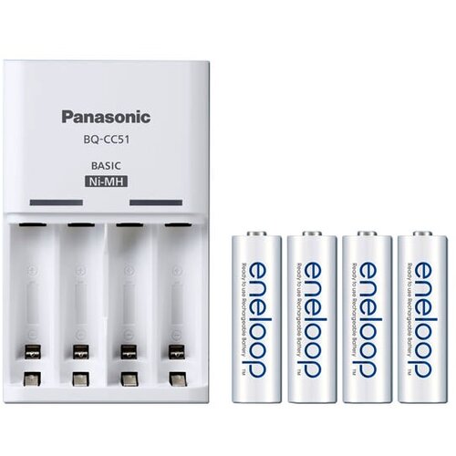Panasonic Basic Enel . za 4 baterije AA K-KJ51MCC40E Cijene