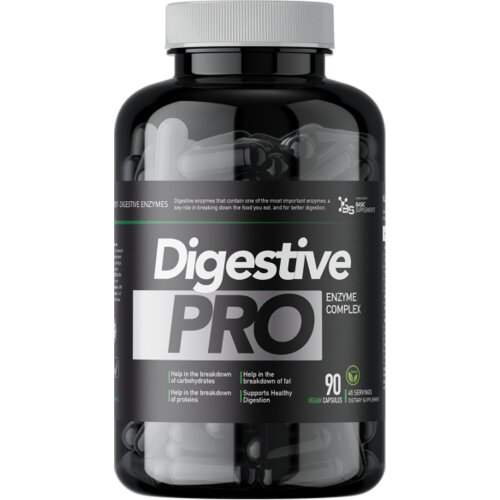 Basic Supplements digestive pro, 90 kapsula – podrška varenju sa enzimima Cene