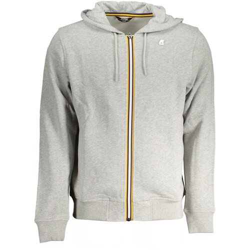 K-Way GRAY MEN&amp;amp;#39;S ZIP SWEATSHIRT Slike