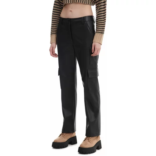 Cropp ženske hlače s cargo džepovima - Crna  2992W-99X