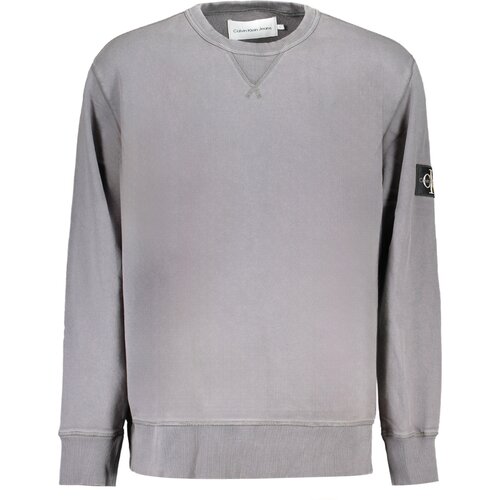 Calvin Klein MEN&amp;amp;#39;S GRAY ZIPLESS SWEATSHIRT Slike