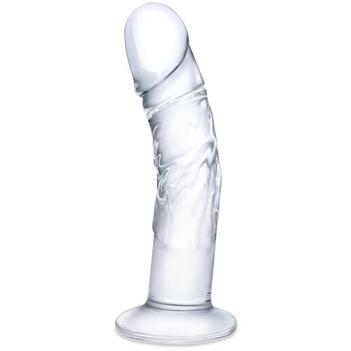 Gl&amp;auml;s Stekleni dildo Curved Realistic Slike