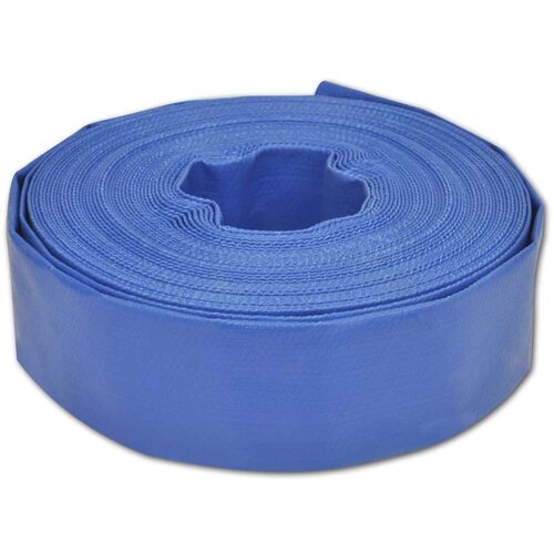 vidaXL Ploščata cev 50 m 3" PVC Cene