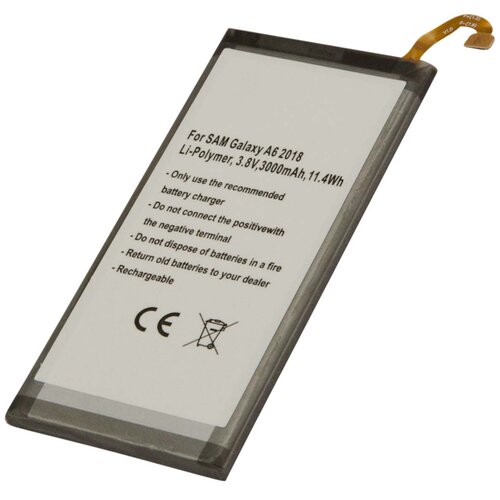 AVIZAR Li-polimerna baterija 3000 mAh za pametni telefon, združljiva z Samsung Galaxy A6 2018, Siva, (5000220947) Cene