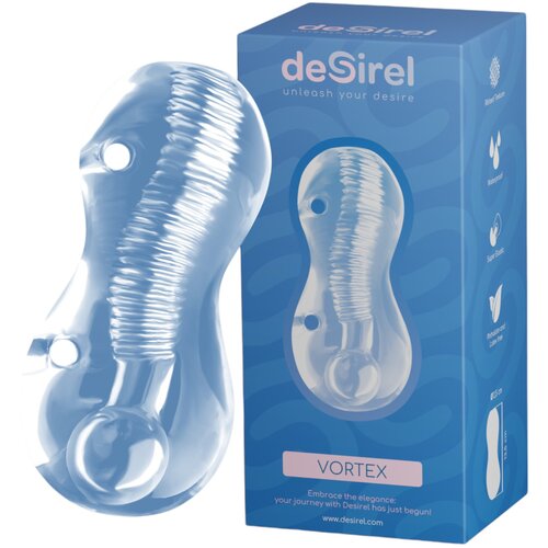  Desirel Vortex - masturbator s stimulativno povr&amp;scaron;ino (prosojen) Slike
