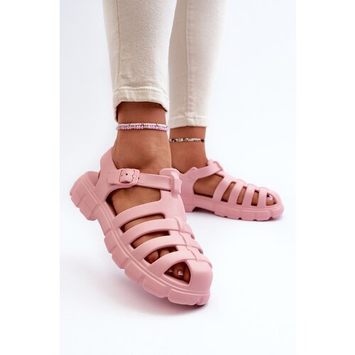 FI1 Women&amp;#039;s Foam Sandals Roman Pink Gasaria Slike