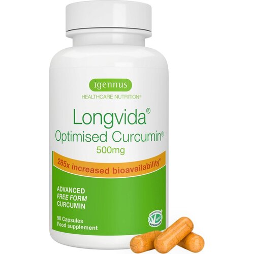 Igennus Longvida Optimised Curcumin - 90 kapsul Slike