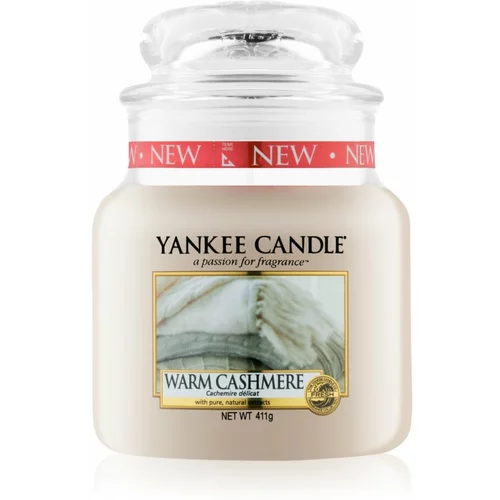 Yankee Candle Warm Cashmere dišeča svečka 411 g unisex