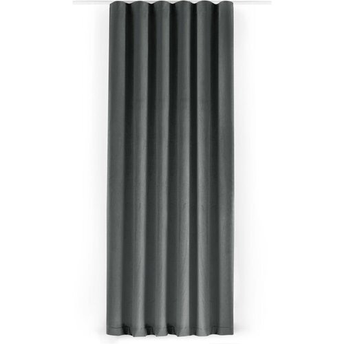 Filumi Temno siva žametna zavesa za delno zatemnitev 140x225 cm Velto &amp;ndash; Slike