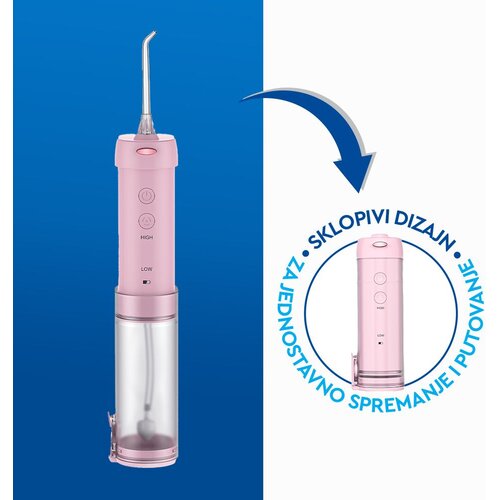 SimpleFloss Slider Pink bežični oralni tu&amp;scaron; - rozi Slike