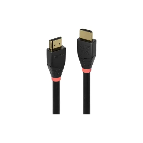 Lindy HDMI priključni kabel 15.00 m 41072 pozlaćeni kontakti crna [1x muški konektor HDMI - 1x muški konektor HDMI]