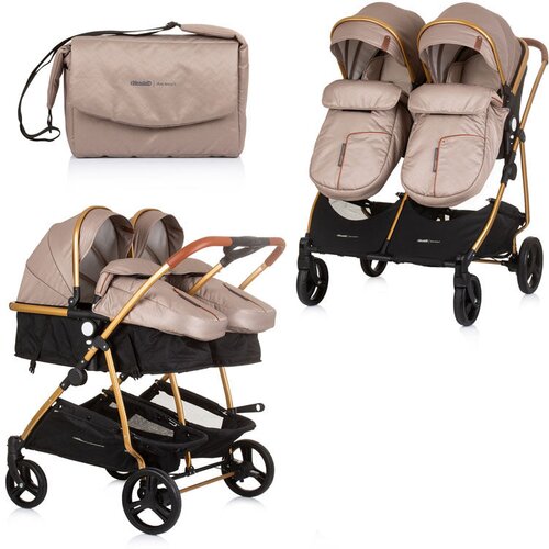 Chipolino Duo Smart kombinovana kolica za blizance Slike