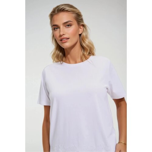 Marisse White Cotton Blouse Slike