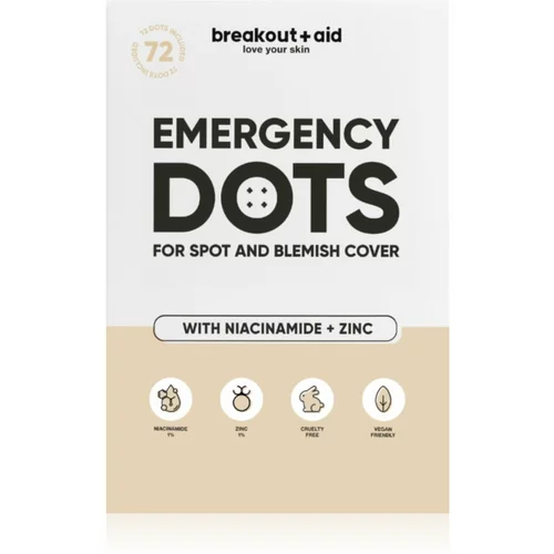 My White Secret Breakout + Aid Emergency Dots lokalna nega proti aknam 72 kos