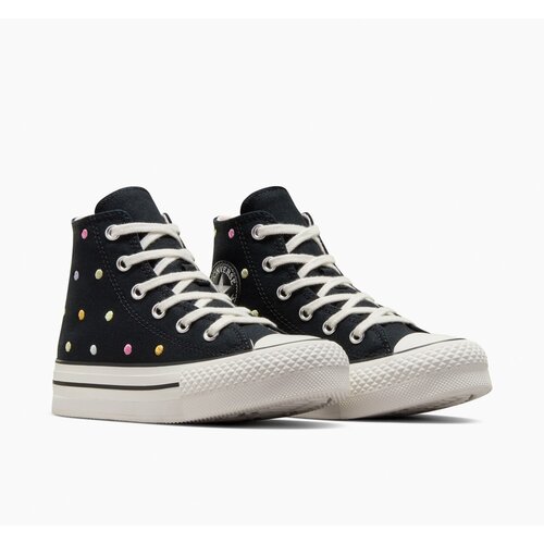 Converse Ženske patike chuck taylor all star lift embroidered polka dots platform Slike
