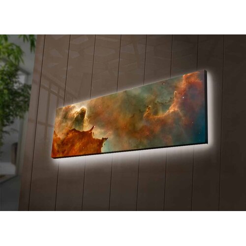 Opviq Slika na platnu sa LED osvetljenjem 30x90cm Cene