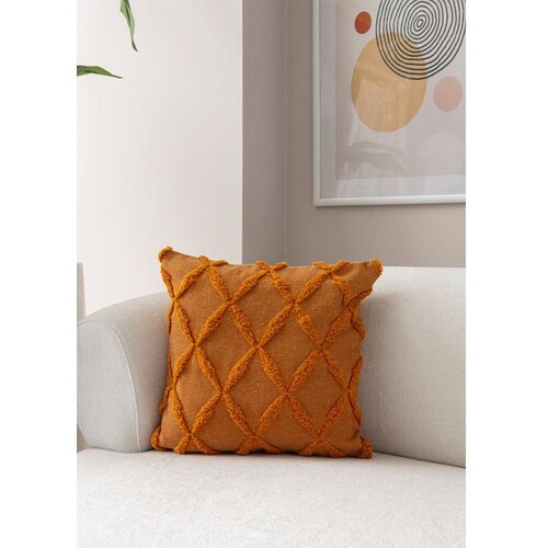 Mioli Decor Ukrasna jastučnica Tuffet, 43x43 cm, Narandžasta Cijene