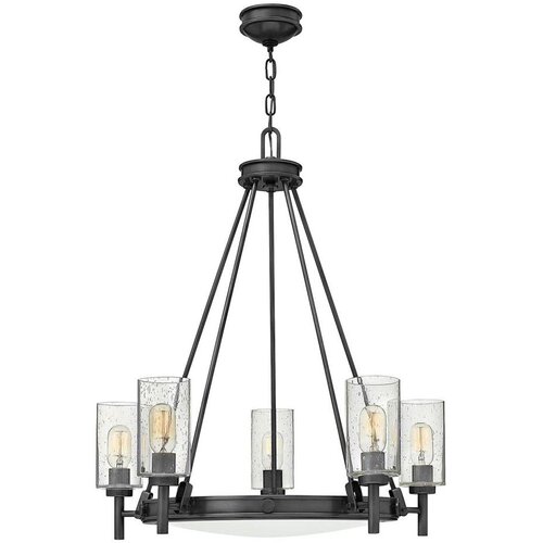  Hinkley HK-COLLIER5-BX - Luster na lancu COLLIER 5xE27/40W/230V preč. 68,5 cm Cene