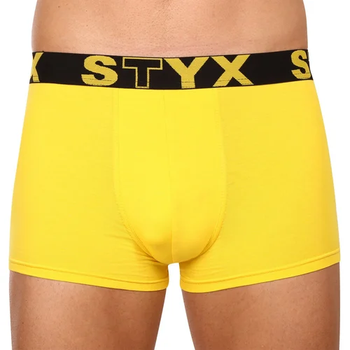 STYX Men's boxers sport rubber yellow