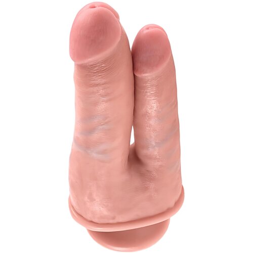 King Cock dvojni dildo Double Penetrator 15cm Slike