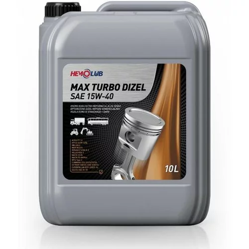 Hemolub motorno olje Max Turbo Dizel, 15W40, 10L