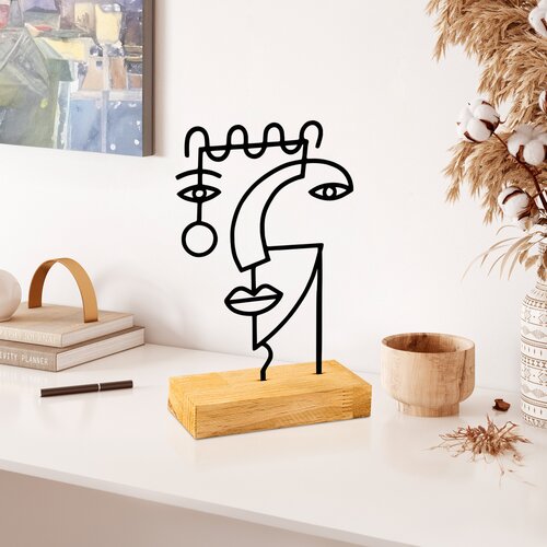 Atelier Del Sofa dekorativna figura fall, 28x8x17 cm, crna Slike