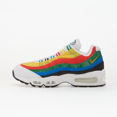Nike Sneakers Air Max 95 Big Bubble Prm White/ Metallic Gold-Chile Red-Photo Blue EUR 43 Cene