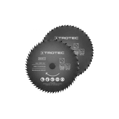 Trotec Zamjenski listovi kružne pile-set 1 HSS &amp;Oslash; 89 mm, 2 komada Slike