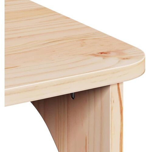  Kava Stol Prirodna 80 x 50 x 31 cm Masivna borovina Slike