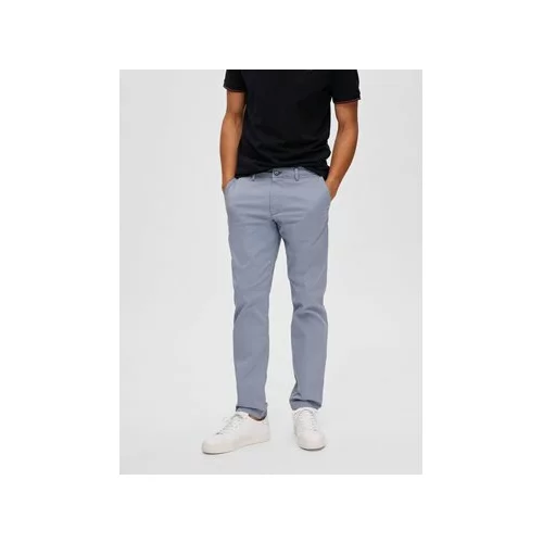 Selected Homme Chino hlače New 16087663 Siva Slim Fit