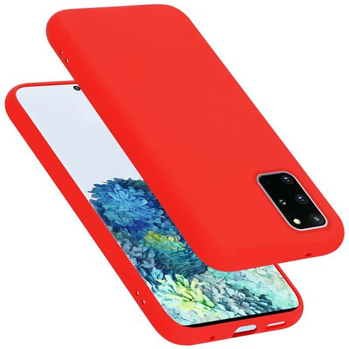 Cadorabo Ohišje, združljiv s Samsungom v tekoči rdeči barvi - zaščitni pokrov iz fleksibilnega silikona TPU, (20589747) Cene