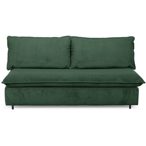 Bobochic Paris Zelena sklopiva sofa od samta 184 cm Isadora – Cijene