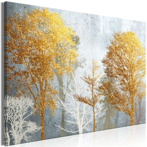  Slika - Hoarfrost and Gold (1 Part) Wide 120x80 Cijene